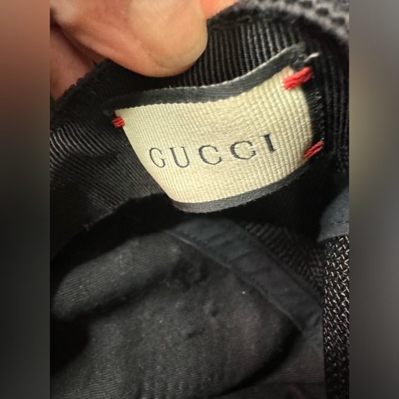 Gucci leather trucker hat L/59 Sega x Gucci Collab - Picture 10 of 10